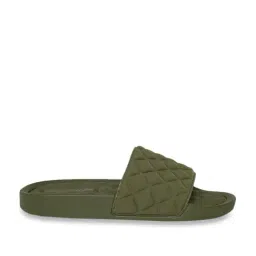 Forever Glam by Pantaloons Women's Olive Slides-image-46