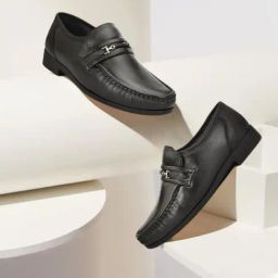 Hitz Men's Black Formal Loafers-picture-38