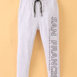 Olio Kids Looper Full Length Lounge Pant Text Printed - Millanch-picture-28