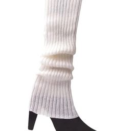 Tipy Tipy Tap Solid Woollen Leg Warmer - White-image-17