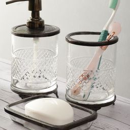 De Maison Decor Blake Crystal Cut Bathroom set-picture-18