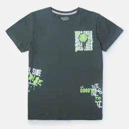 Palm Tree Boys Typography Printed T-shirt-image-5