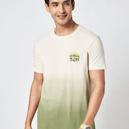 Urban Ranger by pantaloons Men Typography Printed Round Neck Cotton Slim Fit T-shirt-picture-47