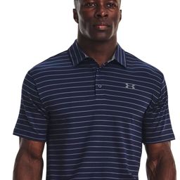UNDER ARMOUR Men Playoff Tour Striped Relaxed Fit Polo Collar T-Shirt-picture-25