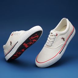 U.S. Polo Assn. Men Canvas Lace-Up Sneakers-image-77