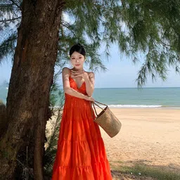 JC Mode Women Shoulder Straps Maxi Dress-image-64