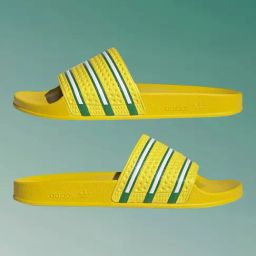 Adidas Originals Men's ADILETTE Yellow Slides-image-16