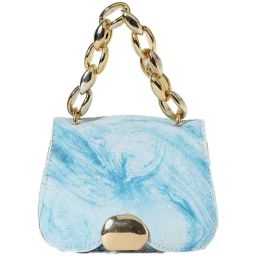 HauteSauce Multicolor Printed Small Handbag-7