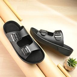 KASTAVA Men Buckle Comfort Sandals-image-18