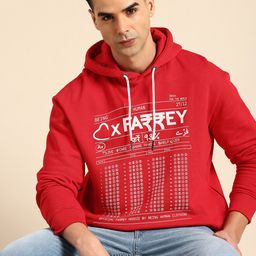Being Human Pure Cotton Printed Hooded Sweatshirt-image-87