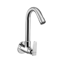 Parryware Casa Wall Mounted Front Lever Brass Sink Tap, T1921A1-picture-20