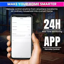 amiciSmart WiFi Timer Switch 220 V Single Phase, Ultra-Compact 1.8 cm with Remote Control & SmartLife App Support, 1xSM-EP-MON image 4