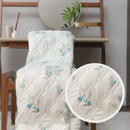 Urban Space AC Amsterdam Valley Blue Cotton 300 GSM 3 Layer Reversible Queen Blanket-picture-47