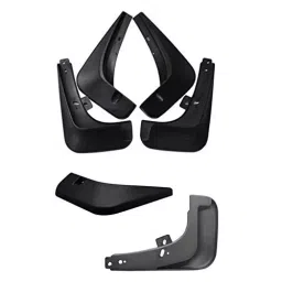 Auto Pearl Car Mud Flap/Guard Black for ‎Bottom Compatible With Mahindra Scorpio 2014-2018 (Set of 4)-image-84