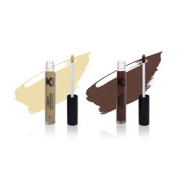 KINDED Liquid Concealer 02 Yellow Tone & 07 Contour Brown Combo-30