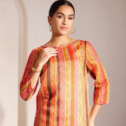 Fablestreet Multicolor Striped Top-image-26