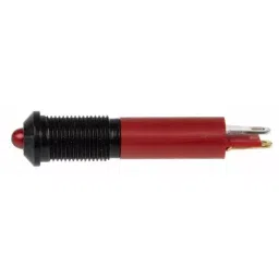 RS PRO Red Panel Mount Indicator 24V DC, Mounting Hole Size 6 mm, Termination Type Solder Tab, Model No 210327 image 2