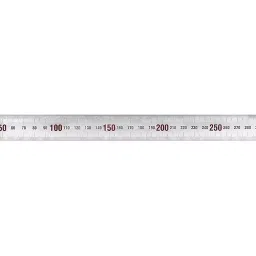 Kristeel Shinwa Steel Rule with Chrome Finish and Red Marking 300 mm Accuracy - EEC-I 101 C-picture-45