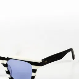 Vojos Unisex Square Sunglasses with UV Protected Lens Strata-Multi image 2