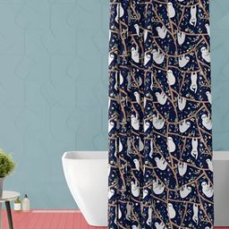 ArtzFolio Single Piece Waterproof Polyester Shower Curtain-image-97