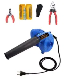 Hillgrove 800 W Suction Dust Cleaner Electric Air Blower, 5-in-1 Screwdriver Kit Combo, HGCM450M1-25