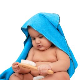 Mumma's Touch Organic Bamboo Baby Hooded Towel - Aqua - Pack of 1-image-71