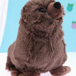 Wild Republic CK Seal Soft Toy Brown - Height 20.5 cm-picture-23