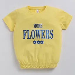 giniekidsGirls Typography Printed Top-picture-38