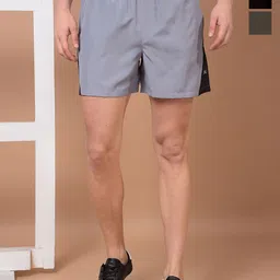 Force NXT Men Microfiber Anti Viral Anti Odour Cool Pack of 3 Sports Shorts-image-31