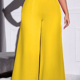 KPOP Women Relaxed Loose Fit Trousers-image-18