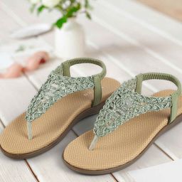 Metro Women One Toe Flats-image-106