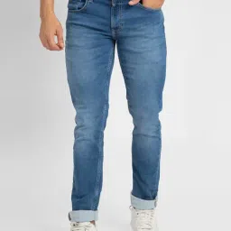 Spykar Blue Regular Fit Jeans-image-93