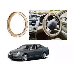 Auto Pearl Ring Type Car Steering Wheel Cover Compatible with Jetta Type-1-image-2