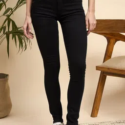 Mast & Harbour Women Slim Fit Low-Rise Stretchable Jeans-picture-38