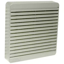 HAMMOND Grill / Vents FILTER FAN GRILL, 150MM X 150MM, GREY, XPFA120LG-24