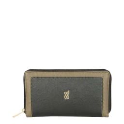 Baggit Black Textured Zip Around Wallet for Women-60