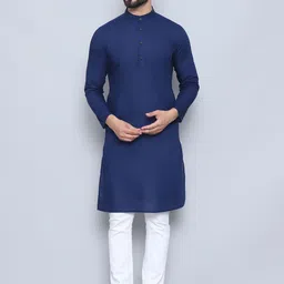 even Men Thread Work Kurta-image-96