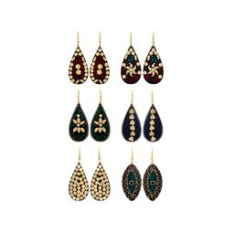 YouBella Meenakari Drop Earrings-58