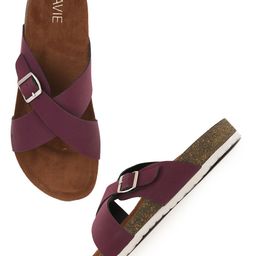 Lavie Women Open Toe Flats with Buckles-image-32