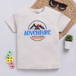 Happy Faces Kids Boys Graphic Printed Pure Cotton T-Shirt-image-97