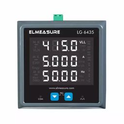 Elmeasure 3 Row Multifunctional Meter with Accuracy Class 0.5S and RS485 Communication Port, LG6435P31000-30
