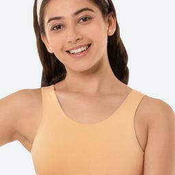 Enamor Antimicrobial Full Coverage Non Padded Beginners Bra-44