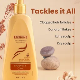 ENSHINE Set Of 2 Anti-Dandruff Shampoo - 225 ml Each image 2