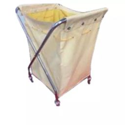Mahalaxmi Industries 30x24x37 inch Linen Laundary Kart SASP 33-image-29