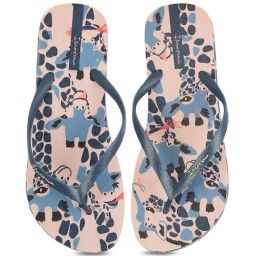 Ipanema Women's Everyday Fem Blue & Pink Flip Flops-image-91
