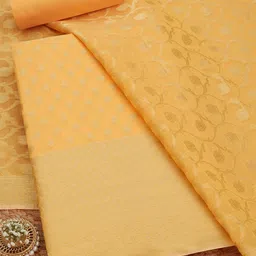 Soch Floral Woven Design Unstitched Dress Material-image-89