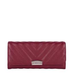 Lino Perros Red Quilted Wallet for Women-picture-47