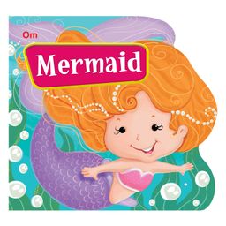 Board Book Mermaid Cutout Board Book - English-87