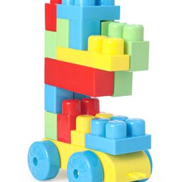 Peacock Jumbo Building Block Brix Set Multicolour - 20 Pieces-61