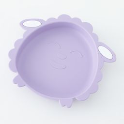 Silicone With Suction Based Plate For Baby Silicone Dish - Purple-16